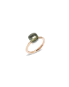 Pomellato Petit Ring Rose Gold 18kt, White Gold 18kt, Prasiolite (watches)